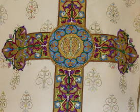 White Roman Vestment